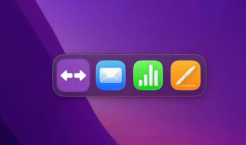 Collapsing an ExtraDock dock into a single button and expanding it on hover