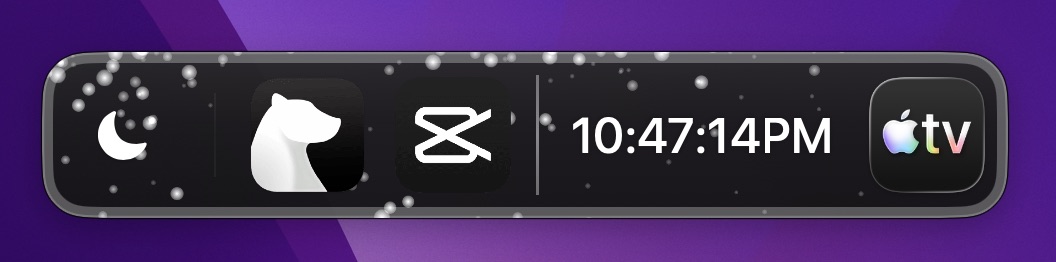 Configuring an extra floating dock in ExtraDock on macOS