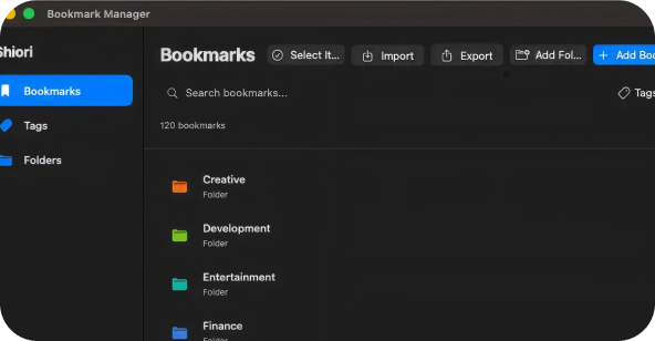Add Your Bookmarks